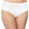 Bali Passion For Comfort Lace No Show Hipster Panty DFPC63 -Shop BoldBrief Bali DFPC63 White B