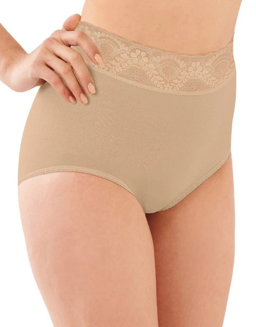 Bali Lacy Skamp Brief Panty DF2744 4 Bali Lacy Skamp Brief Panty DF2744 - Image 2