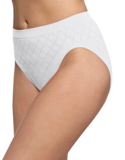 Bali Comfort Revolution Microfiber Hi Cut Brief DF303J -Shop BoldBrief Bali 303J White Diamond B