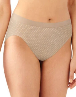 Bali Comfort Revolution Microfiber Hi Cut Brief 3 Pack DFAK83 -Shop BoldBrief Bali AK83 Nude Light Beige Nude w White Dot B
