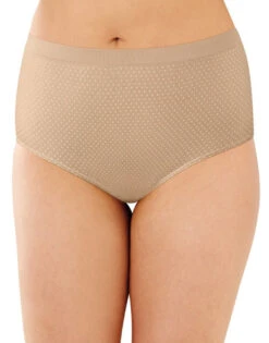 Bali Comfort Revolution Microfiber Brief 3 Pack DFAK88 -Shop BoldBrief Bali AK88 Nude Light Beige Nude w White Dot B