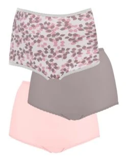 Bali Skimp Skamp Full Brief Panty 3 Pack DFA633 -Shop BoldBrief Bali DFA633 Tender Bud PrintWarm SteelTender Pink flat 4ba2fe9d 19a5 46e0 91f4 76dd4c8399c1