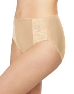 Bali Double Support Moisture Wicking No Show Hi Cut Brief Panty DFDBHC -Shop BoldBrief Bali DFDBHC Soft Taupe B