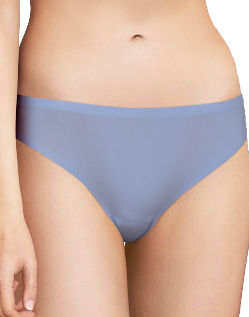 Chantelle Soft Stretch One Size Seamless Thong Periwinkle/ Grey Sky 2649 3 Chantelle Soft Stretch One Size Seamless Thong Periwinkle/ Grey Sky 2649