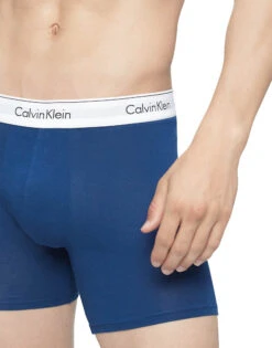 Calvin Klein Modern Cotton Stretch Boxer Brief 3-Pack NB2381 9 Calvin Klein Modern Cotton Stretch Boxer Brief 3-Pack NB2381 -Shop BoldBrief CKM NB2381 LAKECRESTBLUE GREYHEATHER TAPESTRYTEAL B 3