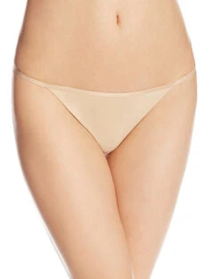 Calvin Klein Women Microfiber Sleek G-String D3509 -Shop BoldBrief CKW D3509 Bare B 1