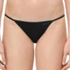Calvin Klein Women Sleek Microfiber Low Rise String Bikini Panty D3510 -Shop BoldBrief CKW D3510 Black 001 B 2