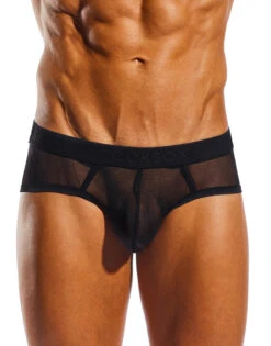 Cocksox Italian Mesh Sports Mesh CX76ME -Shop BoldBrief CX76ME nero 1