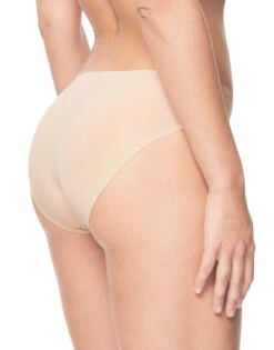 Chantelle Soft Stretch One Size Seamless Hi-Cut Brief 1067 -Shop BoldBrief Chantelle 1067 Nude B