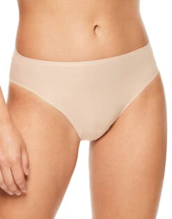 Chantelle Soft Stretch One Size Seamless Hi-Cut Brief 1067 -Shop BoldBrief Chantelle 1067 Nude B 1