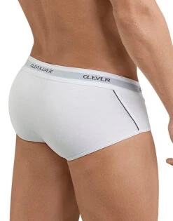 Clever Stunning Piping Brief 5399 -Shop BoldBrief Clever 5399 White 2