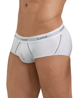 Clever Stunning Piping Brief 5399 -Shop BoldBrief Clever 5399 White 3
