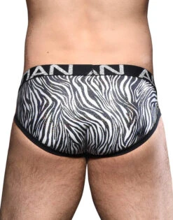 Andrew Christian Metallic Zebra Brief W/ Almost Naked 92292 -Shop BoldBrief Dec 92292Brief05
