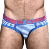 Andrew Christian Hampton Stripe Brief W/ Almost Naked 92298 -Shop BoldBrief Dec 92298Brief01