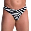 Doreanse Zebra Thong 1314 -Shop BoldBrief Doreanse 1314 PRN B 2