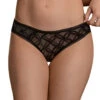 Exposed Geo Lace Peek-a-Boo Back Panty M154 -Shop BoldBrief Exposed M154 Black B 1