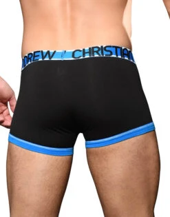 Andrew Christian Almost Naked Cotton Boxer 92360 -Shop BoldBrief Feb 92360Boxer Black05