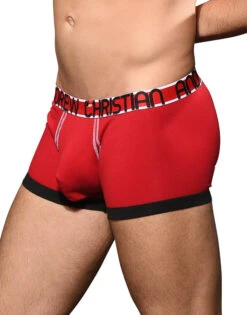 Andrew Christian Almost Naked Cotton Boxer 92360 -Shop BoldBrief Feb 92360Boxer Red02