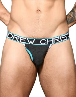 Andrew Christian Fly Jock W/ Almost Naked 92364 18 Andrew Christian Fly Jock W/ Almost Naked 92364 -Shop BoldBrief Feb 92364Jock Charcoal01