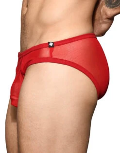 Andrew Christian Boy Brief Mesh 3-Pack W/ Almost Naked 92365 -Shop BoldBrief Feb 92365Brief Red03