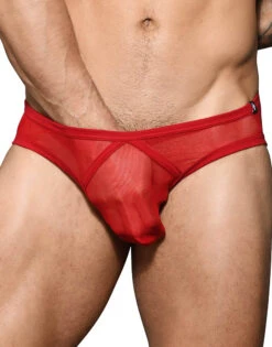 Andrew Christian Boy Brief Mesh 3-Pack W/ Almost Naked 92365 -Shop BoldBrief Feb 92365Brief Red06