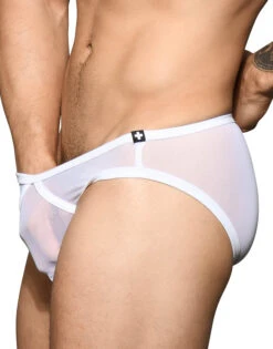 Andrew Christian Boy Brief Mesh 3-Pack W/ Almost Naked 92365 -Shop BoldBrief Feb 92365Brief White03