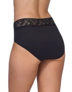 Hanky Panky Cotton With A Conscience French Brief 892461 -Shop BoldBrief Hanky Panky 892461 Black B