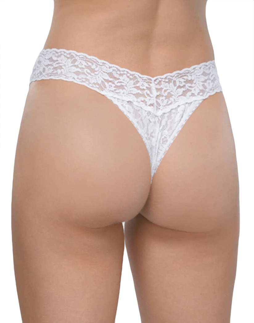Hanky Panky 3-Pack Stretch Lace Original Rise Thong 48113PK 6 Hanky Panky 3-Pack Stretch Lace Original Rise Thong 48113PK - Image 4