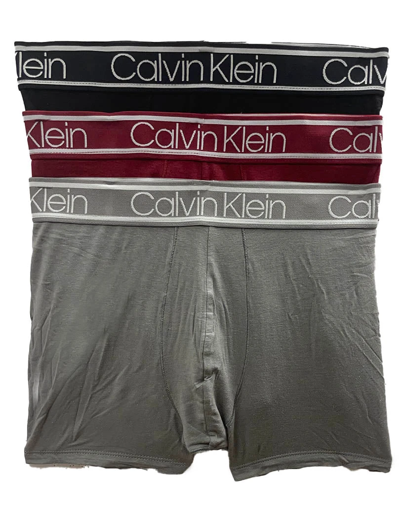 Calvin Klein Bamboo Comfort Trunk 3 Pack NP2261O 3 Calvin Klein Bamboo Comfort Trunk 3 Pack NP2261O