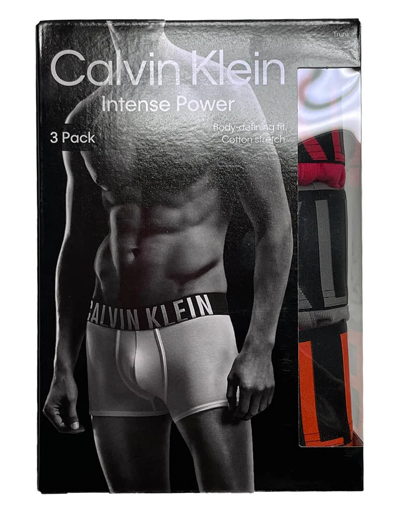 Calvin Klein Intense Power Cotton Logo Trunk 3-Pack NB2596 4 Calvin Klein Intense Power Cotton Logo Trunk 3-Pack NB2596 - Image 2