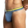 Jack Adams Tanga Muscle Thong 401-296 -Shop BoldBrief IMG 3023 hi401 296TangaMuscleThongDenimProfile