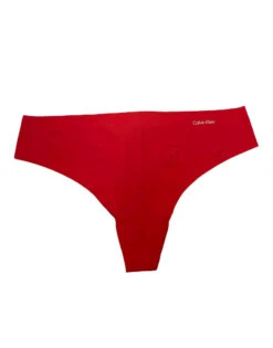Calvin Klein Women Invisibles Thong Strawberry Shake D3428