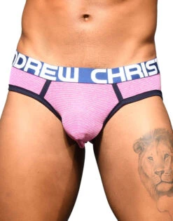Andrew Christian Candy Stripe Brief With Almost Naked 91847