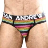 Andrew Christian Chill Stripe Mesh Brief W/ Almost Naked 92163 -Shop BoldBrief Jan 92163Brief01