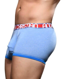 Andrew Christian Almost Naked Cotton Boxer 92047 -Shop BoldBrief Jul 92047Boxers AthBlue03