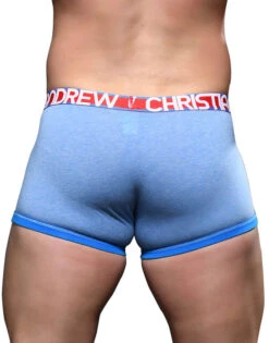 Andrew Christian Almost Naked Cotton Boxer 92047 -Shop BoldBrief Jul 92047Boxers AthBlue05
