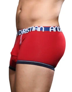 Andrew Christian Almost Naked Cotton Boxer 92047 -Shop BoldBrief Jul 92047Boxers Red03