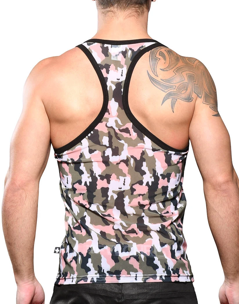 Andrew Christian Sheer Camouflage Tank 2823 3 Andrew Christian Sheer Camouflage Tank 2823 - Image 2