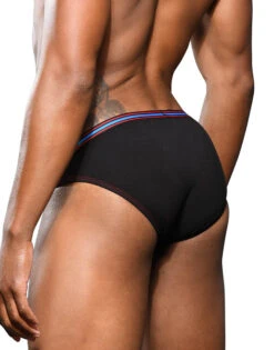 Andrew Christian Boy Brief Superhero 3-Pack W/ Almost Naked 92029 -Shop BoldBrief June 92029Brief Black04