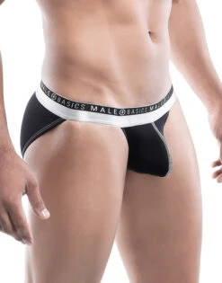 Malebasics Men's Ergonomic Pouch Bikini MBE03 13 Malebasics Men's Ergonomic Pouch Bikini MBE03 -Shop BoldBrief MBE03 Black 2