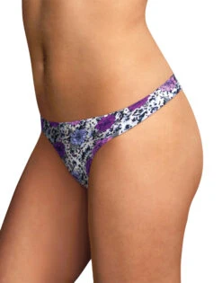 Maidenform Comfort Devotion Thong 40149 -Shop BoldBrief Maidenform 40149 Animal Floral Print B