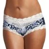 Maidenform Cheeky Lace Hipster 40823 -Shop BoldBrief Maidenform 40823 Denim Water Flower B