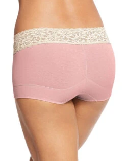 Maidenform Cotton Dream Lace Boyshort 40859 24 Maidenform Cotton Dream Lace Boyshort 40859 -Shop BoldBrief Maidenform 40859 Gentle Peach w Ivory B