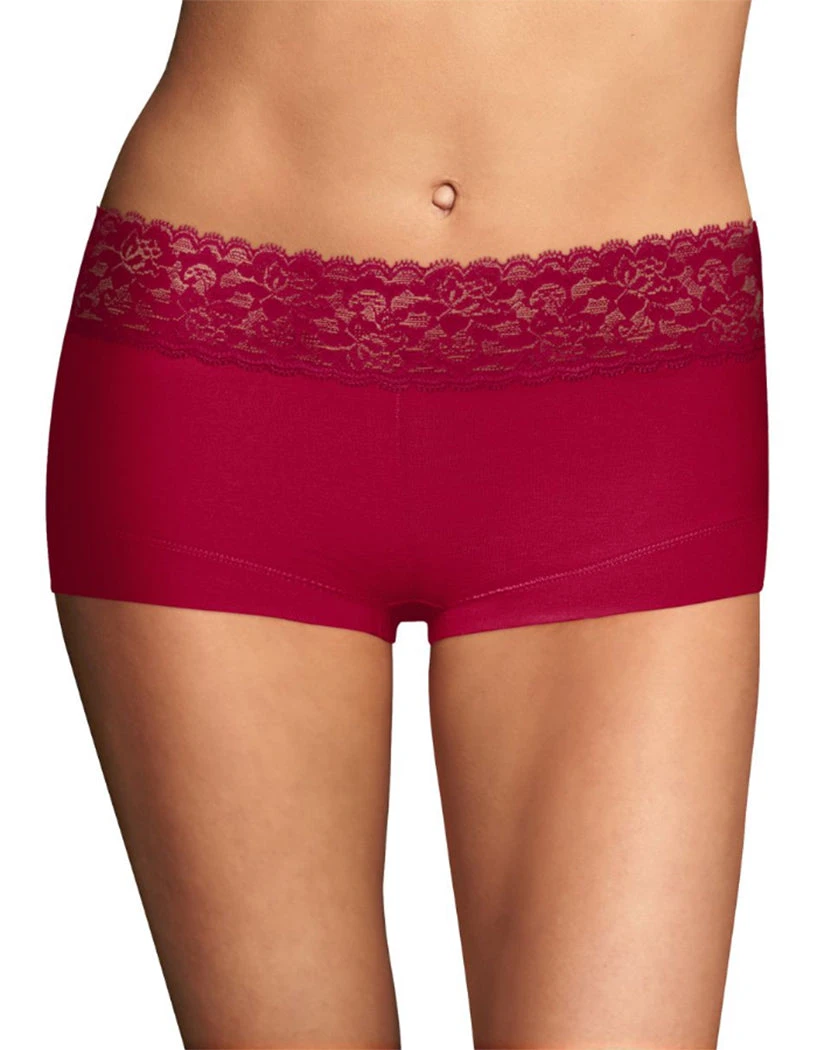 Maidenform Cotton Dream Lace Boyshort 40859 14 Maidenform Cotton Dream Lace Boyshort 40859 - Image 12