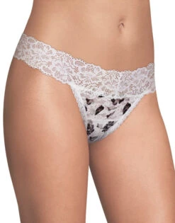 Maidenform Sexy Must Haves Lace Thong DMESLT -Shop BoldBrief Maidenform DMESLT Morning Open Floral White B