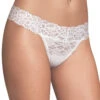 Maidenform Sexy Must Haves Lace Thong DMESLT -Shop BoldBrief Maidenform DMESLT White B