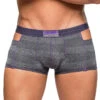 Male Power Heather Haze Cutout Short 124-244 -Shop BoldBrief Male Power 124 244 Heather Grey B 1