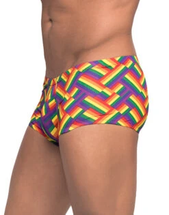 Male Power Mini Short Pride Fest 145-240PR -Shop BoldBrief Male Power 145 240PR Print B 2