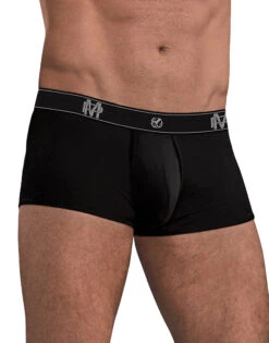 Male Power Bamboo Mini Short Enhancer 150-253 -Shop BoldBrief Male Power 150 253 Black B 4