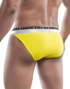 Malebasics Men's Ergonomic Pouch Bikini MBE03 19 Malebasics Men's Ergonomic Pouch Bikini MBE03 -Shop BoldBrief Malebasics MBE03 Yellow B 3
